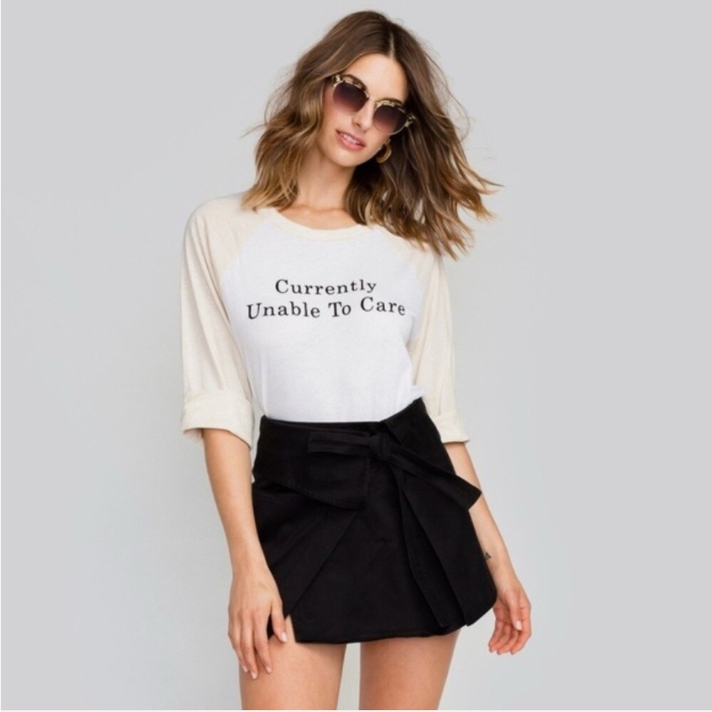 Wildfox Kids Cream Long Sleeve Tee